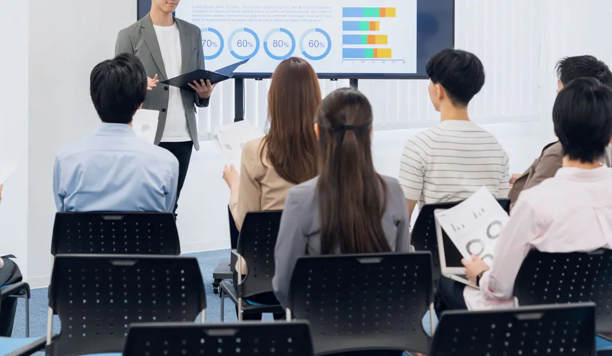 企業内研修の様子